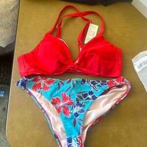 Size large cupshe swimsuit